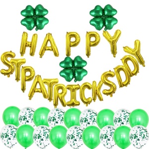 St. <span class=keywords><strong>patrick</strong></span> Trèfle Décorations Suspendues Vert Papier Bannière Guirlande Pom Pom Fleurs Glands Irlandais Saint-<span class=keywords><strong>Patrick</strong></span> Décor - Product Image 4