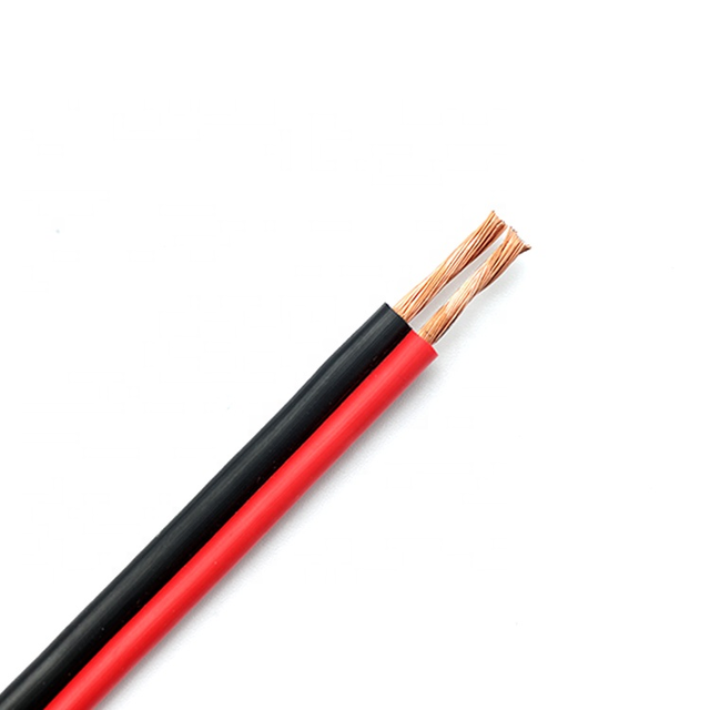 High Quality 2 Cores Audio Cable 100m Flat Speaker Cable with Copper Conductor for Speakers-Direct From Factory Supply