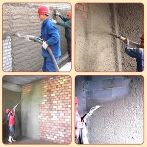 Pistola de pulverización eléctrica de gran capacidad, multifuncional para pintura de piedra real, revestimiento impermeable de lechada de cemento - Product Image 6