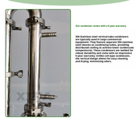 Équipement de distillation d'huiles essentielles industriel, alambic en cuivre 33L, distillateur à vapeur pour l'extraction d'huile de lavande, d'huile de rose et d'hydrolat végétal