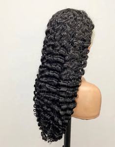 วิกผมลอนลึกแบบหนา 250% ผมแท้ 13x6 วิกผมลูกไม้ HD ด้านหน้าแบบโปร่งใส วิกผมบราซิล 40 นิ้ว ลอนลึกแบบหลวม วิกผมลูกไม้ด้านหน้าแบบ 13x4 สำหรับผู้หญิง - Product Image 3