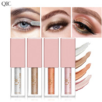 Fard à paupières liquide scintillant nacré effet sirène, waterproof, couleur unique, illuminateur pour le dessous des yeux