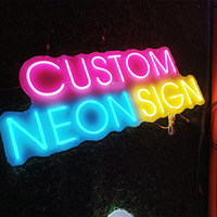 Enseigne néon personnalisée LED, enseignes néon personnalisées pour la décoration de la maison, les mariages, les bars, les cadeaux, les fêtes, les logos d'entreprise, les enseignes commerciales