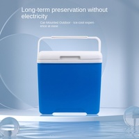 Nevera Portátil Cuadrada Moderna de 5L de PP para Alimentos y Hielo - Conservación de Hielo Fresco por 2 Días - Ideal para Barbacoas y Campamentos al Aire Libre