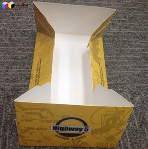 Contenitori di carta per alimenti in lamina d'oro metallizzata, <span class=keywords><strong>hamburger</strong></span> per alimenti e vassoi per patatine fritte - Product Image 1