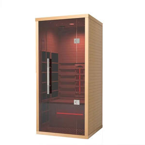 للبيع بالجملة ساونا علاج 3 أشخاص تحت الحمراء البعيدة منخفضة Emf للاستخدام الداخلي صندوق صلب - Product Image 4