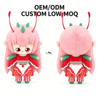 OEM ODM Poupée en peluche anime personnalisée, personnage de dessin animé sur mesure, jouet en peluche, mascotte personnalisée pour la promotion, coton écologique
