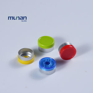 سدادات مطاطية قياسية من البوتيل بأحجام 13 مم و20 مم و32 مم مع أغطية من الألومنيوم والبلاستيك - Product Image 3