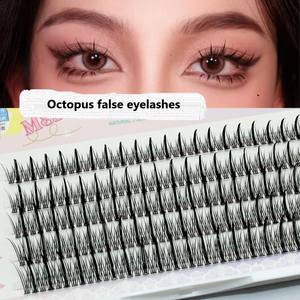 Poulpe Mascara épais bande dessiné<span class=keywords><strong>e</strong></span> cils fé<span class=keywords><strong>e</strong></span> queue de poisson segmenté<span class=keywords><strong>e</strong></span> cheveux à grappe unique - Product Image 1