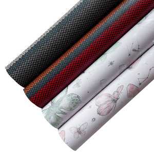 Vật Liệu Mới Bướm Nổi Da Tổng Hợp Gradient Dòng Da Nhân Tạo Cho Đồ Nội Thất Túi Với Nhà Máy Giá - Product Image 5