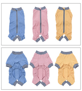 Dört bacaklı giyim kazak örme uzun kollu kış köpek pijama logo ile - Product Image 6