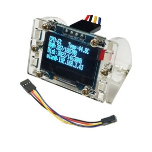 Módulo de Pantalla LCD OLED I2C de 4 Pines y 0.96 Pulgadas para Raspberry Pi 4B - Muestra la Temperatura del CPU, la Información IP y la Información del Disco Duro - Product Image 1