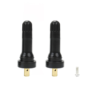 Valve de pneu TPMS413 TR413 en caoutchouc à clipser, capteur de valve TPMS de remplacement pour roues de voiture