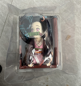 Figuras de Demon Slayer Kamado Nezuko de 22CM, modelo de caja de palomitas de maíz, muñeca, figura de Anime de PVC, estatua, decoración de Manga, juguetes de regalo - Product Image 4