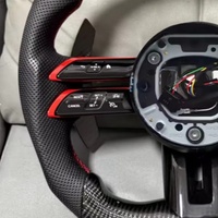 Volant de voiture en fibre de carbone pour Mercedes Benz AMG Classe B C E A220 W176 W205 W212 W222 W463 W464 W205, accessoires automobiles