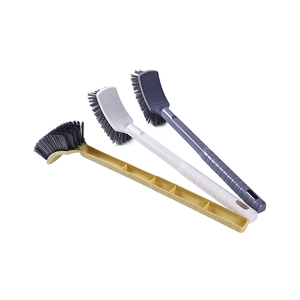 Cepillo de Inodoro de Doble Cara con Mango Tipo Hockey, Ideal para Diversas Ocasiones, Limpia sin Dejar Puntos Ciegos, Limpia los Huecos - Product Image 3