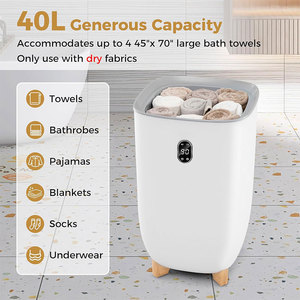 Seau chauffe-serviettes électrique portable Unité de chauffage compacte de grande capacité avec <span class=keywords><strong>minuterie</strong></span> Conception certifiée FCC - Product Image 4