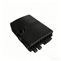 Caja Terminal FTTH de 8 Núcleos y 2 Entradas/8 Salidas, Caja de Distribución de Fibra Óptica para Exteriores ODP, Caja Divisora de Fibra Óptica FDB
