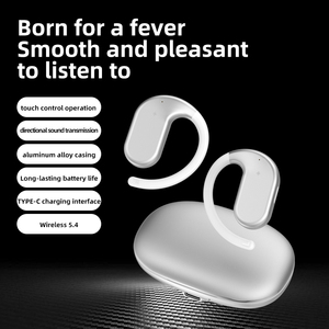 Auriculares Inalámbricos para Juegos con Gancho para la Oreja, Pantalla LED JL, Cancelación Activa de Ruido (ANC), Resistentes al Agua IPX7 5.3, Sonido de Alta Fidelidad, Táctiles - Product Image 3