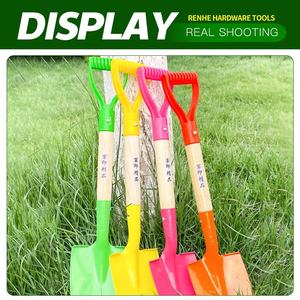 Высококачественная углеродистая сталь, деревянная ручка, садовый инструмент, лопата для фермы - Product Image 4