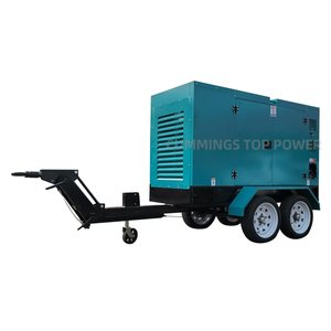 水冷トレーラータイプサイレントディーゼル単相12Kw 15Kva Genset - Product Image 3
