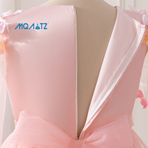 Robe de demoiselle d'honneur MQATZ, robe de princesse en tulle à fleurs, robe de bal pour enfants, robe de fête pour enfants, boutique pour enfants - Product Image 4