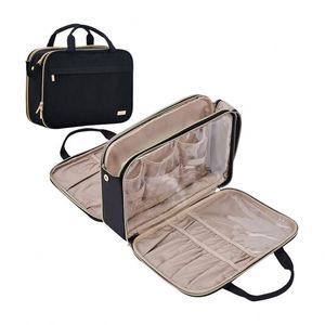 Eco Friendly Travel Toiletry <b>Bag</b> Custom Cotton <b>Make</b> <b>up</b> Pouch Multifunctional Pockets Makeup Cosmetic <b>Bag</b> - Product Image 6