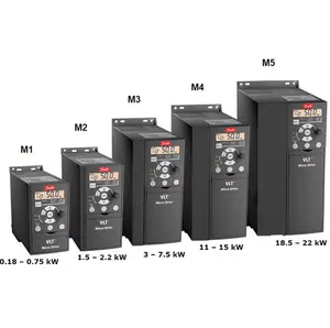 แบรนด์เดิมใหม่ DANFOSS อินเวอร์เตอร์ FC051PK75S2E20H 0.75KW FC51ชุดสามเฟส380-480V