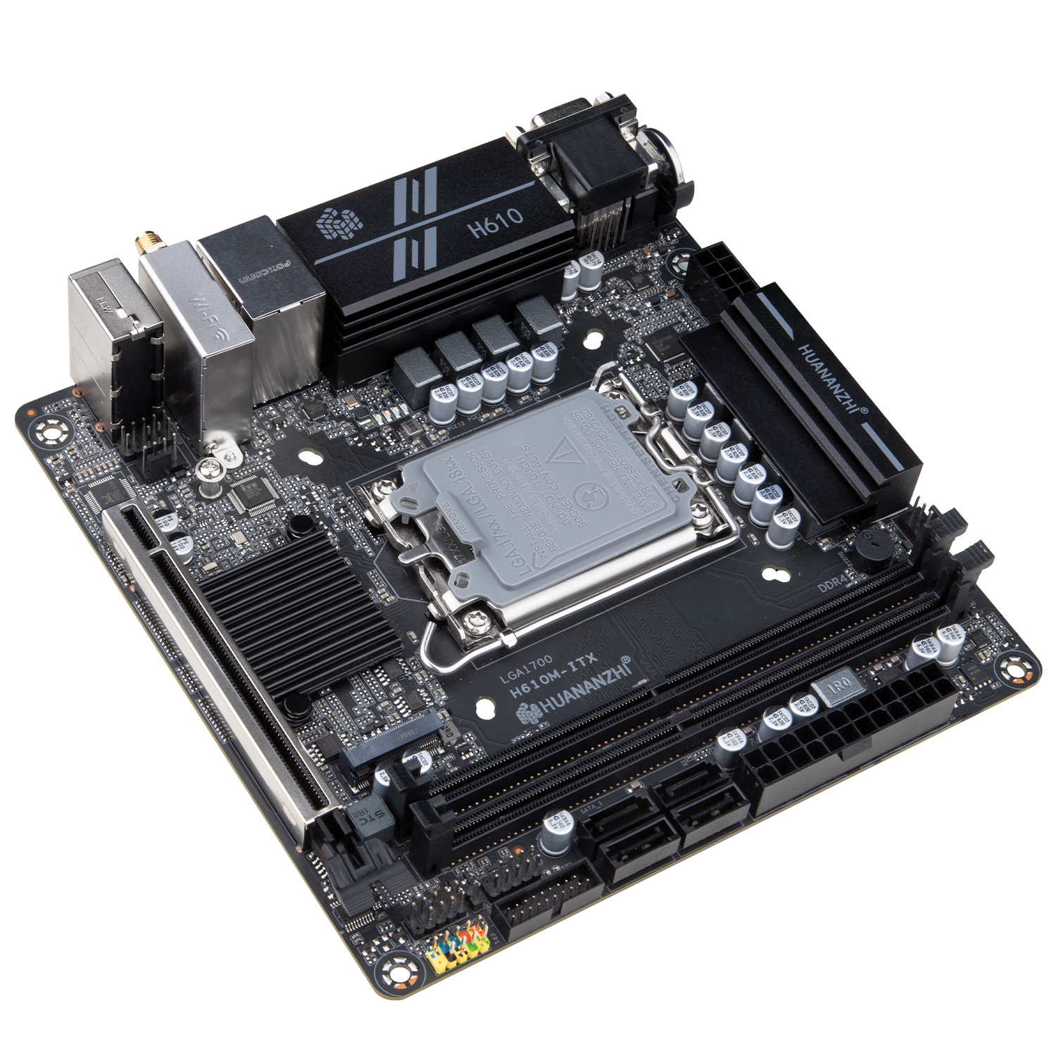 HUANANZHI H610M ITX DDR4 Motherboard for Intel LGA 1700 CPUs