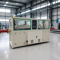 Machine de fabrication de tuyaux en PVC à double vis, contrôlée par PLC, avec conception écoénergétique