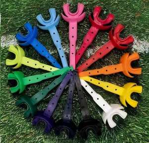 Protège-dents personnalisé pour le football et le rugby - Protection respirante des lèvres et des dents pour la sécurité sportive |   Plaque anti-dérapante pour jeunes/adultes - Product Image 1