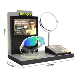 Expositor de Sobremesa Acrílico Interactivo Personalizado de Fábrica para Gafas Deportivas con Reproductor de Audio y Video LCD para Impulsar la Conversión - Product Image 4