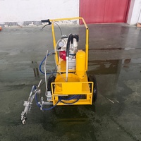 Petite machine de marquage routier à pulvérisation à froid au gazole (4L/min)
