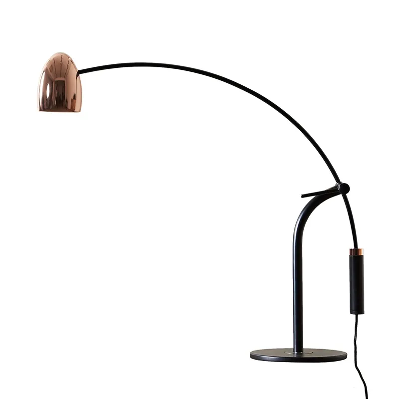 Aosihua Draagbare Klassieke Creatieve Eenvoudige Moderne Huismetalen Led Leeslamp Bedlampje