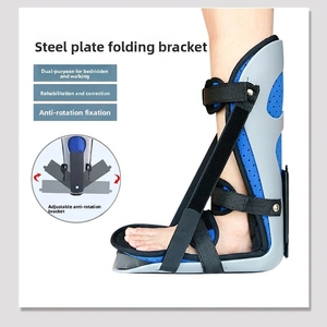 Verstellbare Knöchel-Fuß-Orthese (AFO) Orthopädische AFO-Schiene für Frakturen, Verstauchungen und Fußheberkrankheit - Product Image 6