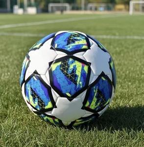 Ballon de football professionnel de qualité supérieure, <span class=keywords><strong>Ligue</strong></span> <span class=keywords><strong>des</strong></span> <span class=keywords><strong>champions</strong></span> 2026, match professionnel, taille 5, ballons avec logo personnalisé en stock - Product Image 3