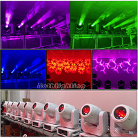 1 Unidad de Luz Móvil LED de 150W, DMX512, Activación por Sonido, para DJ, Discoteca, Bar, Bodas, Fiestas, Iluminación de Escenario