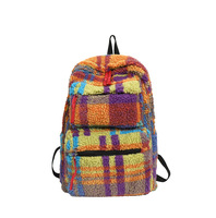 Sac à dos unisexe tendance et de haute qualité, confortable pour le campus, antivol, avec motif à panneaux unique – Meilleure vente