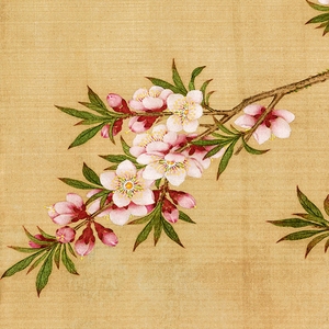 <span class=keywords><strong>Reproduction</strong></span> de niveau muséal de peinture florale chinoise traditionnelle, technologie numérique haute définition, toile en aluminium - Product Image 4