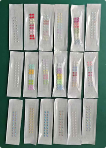 สินค้าขายดี 20 ชิ้น เม็ดทองคำ 24K สำหรับฝังหู คริสตัลติด<span class=keywords><strong>หู</strong></span>สำหรับนวดเพื่อความงามและสุขภาพ - Product Image 6