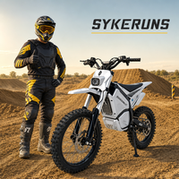دراجة نارية للبالغين SYKERUNS X7 Extreme Motocross بمحرك بدون فرشاة وعزم دوران عالي 220 نيوتن متر للمحترفين لتحدي الطرق الوعرة متوفرة في المخزون الأمريكي