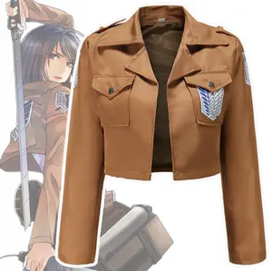 Anime Attack on titan jacket Coat Women Unisex Casual Uniform jacket anime Cosplay Costumes Cosplay Top