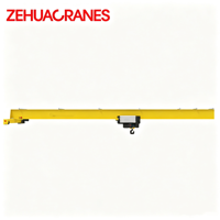 Pont roulant monopoutre ZEHUA 2026 HD à faible hauteur de plafond 1T-32T avec palan à câble VFD 50/60Hz CE ISO pour usine et entrepôt à plafond bas