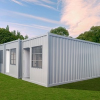 Casa Contenedor Prefabricada Modular Ecológica con Certificación CE, Resistente al Fuego y al Viento, Soluciones para Oficinas y Apartamentos