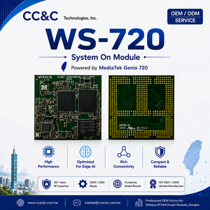 MediaTek Genio720 WS-720 SoM โมดูลระบบ OSMv1.2 มาตรฐานเปิด LGA 662 พิน บอร์ดคอร์อุตสาหกรรม AIoT แบบฝังตัวพร้อม AI - Product Image 1
