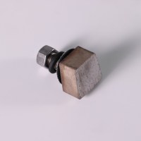 Tête de meulage diamantée professionnelle trapézoïdale pour nivelage de sol en ciment terrazzo