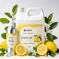 Huile de citron multi-usage 100% pure pressée à froid pour massage, soins de la peau, fabrication de savon, aromathérapie, diffuseur, parfum naturel d'agrumes, en vrac