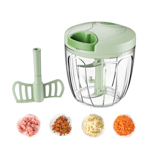 Accesorios de Cocina, Cortador de Verduras Multifuncional de Acero Inoxidable, Manual, Ecológico, <span class=keywords><strong>con</strong></span> Cordón para Cortar - Product Image 3