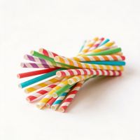 Pailles en papier jetables compostables, biodégradables et recyclables avec gobelet, couleur et logo personnalisés pour café, thé, jus, boissons et fêtes
