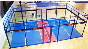 Certificat CE Cage de football <span class=keywords><strong>Padbol</strong></span> Nouveau terrain de sport intérieur extérieur unique Cage de football pour 5 personnes Cour <span class=keywords><strong>Padbol</strong></span> - Product Image 3